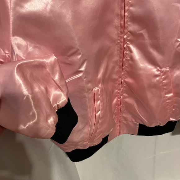 SOLD L Rockabilly 50s style Be Bop Do Wop Pink Sweeties Costume jacket - Picture 4 of 8